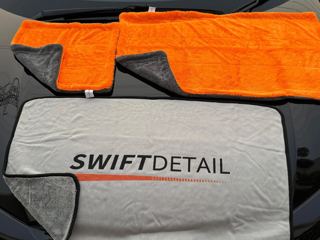 3 pack twisted loop microfiber towels - cars