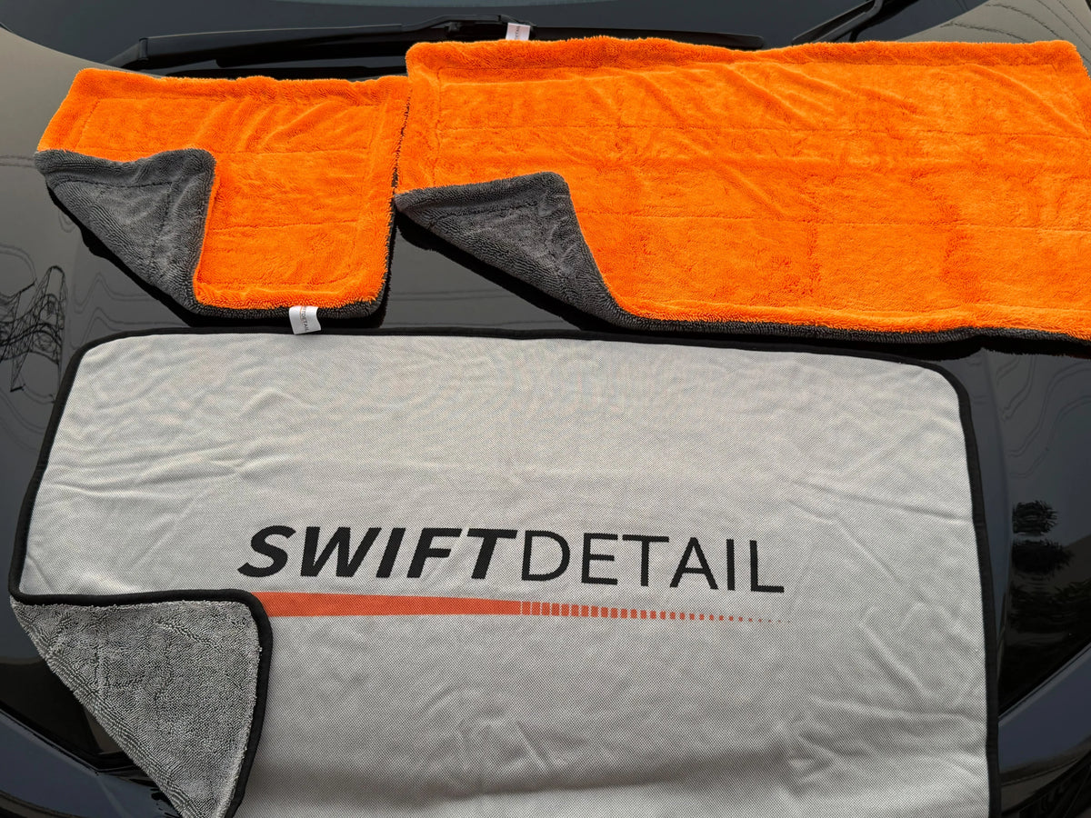3 pack twisted loop microfiber towels - cars
